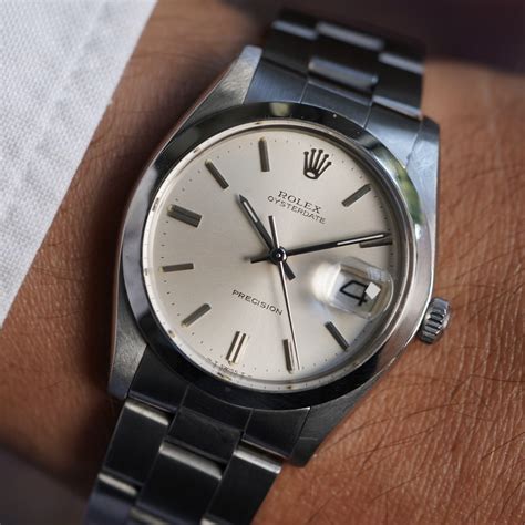 rolex oysterdate precision 6694 tropical|rolex 6694 price.